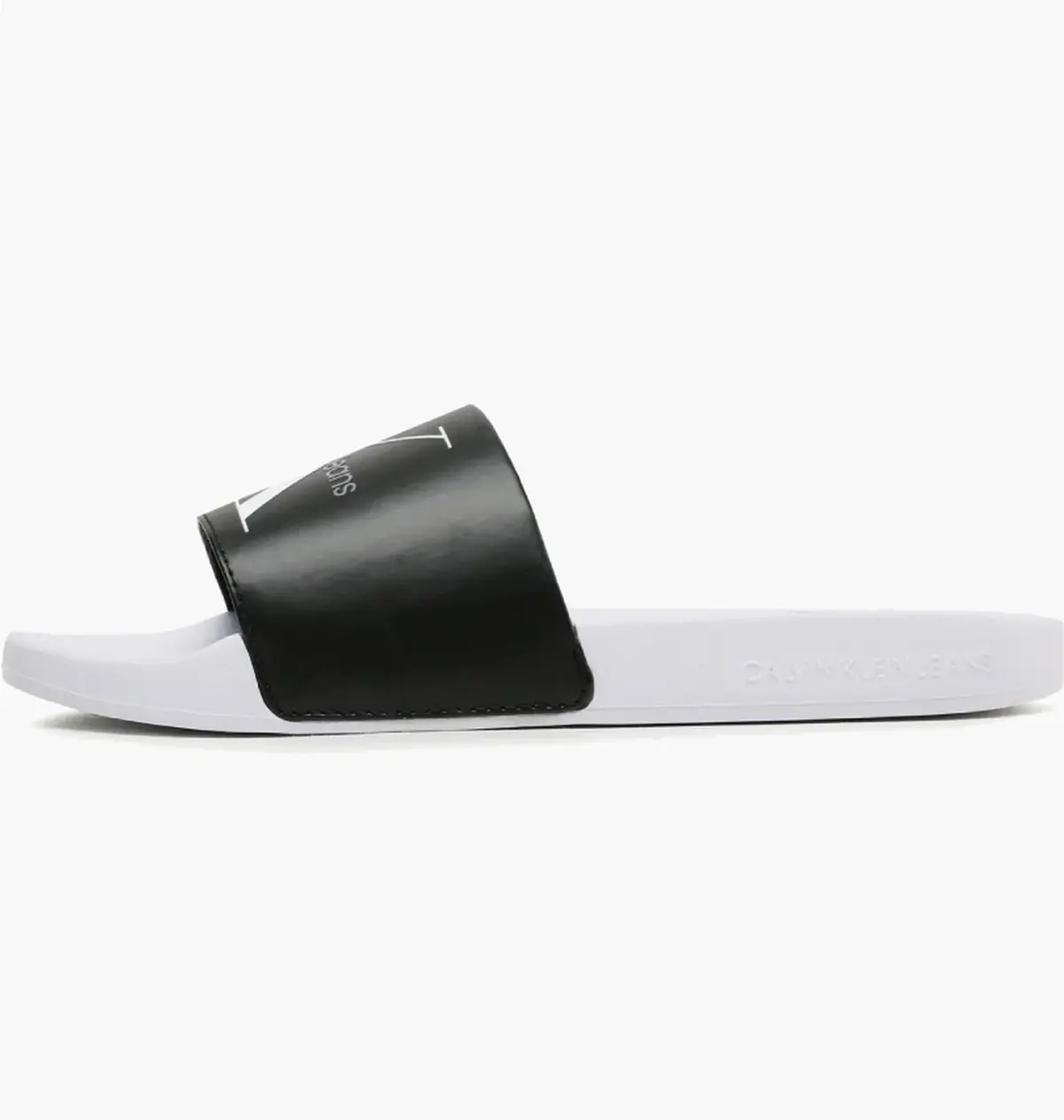 Тапочки жіночі Calvin Klein Jeans Slide Ny Pearl Black/White