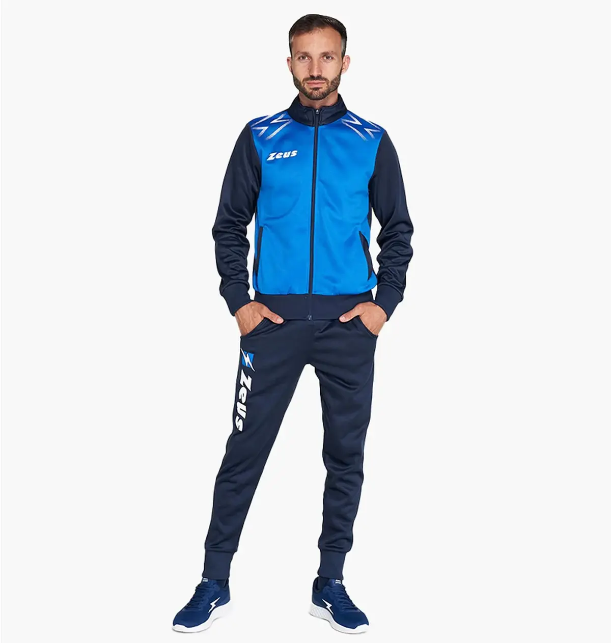 Спортивний костюм чоловічий Zeus Tuta Easy Blue/Light Blue